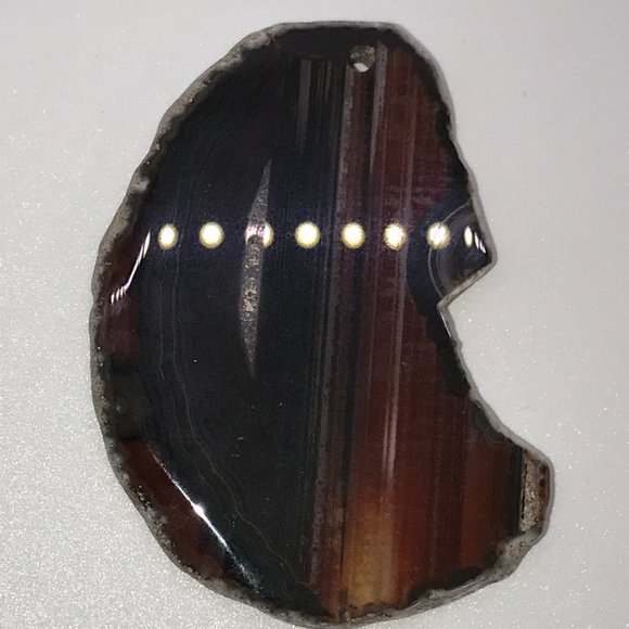 Agate Geode Slice Focal - Picture 6 of 8